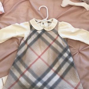 Baby girls Burberry dress with jacket
